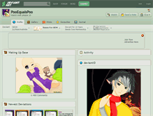 Tablet Screenshot of pooequalspoo.deviantart.com