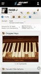 Mobile Screenshot of heidi-j.deviantart.com
