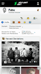 Mobile Screenshot of fubu.deviantart.com