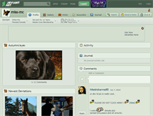 Tablet Screenshot of miss-mc.deviantart.com