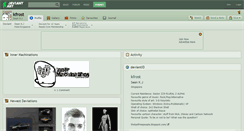 Desktop Screenshot of kfrost.deviantart.com