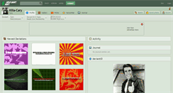 Desktop Screenshot of killa-cary.deviantart.com