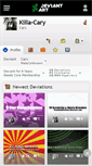 Mobile Screenshot of killa-cary.deviantart.com