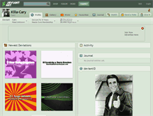 Tablet Screenshot of killa-cary.deviantart.com