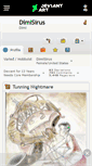 Mobile Screenshot of dimisirus.deviantart.com