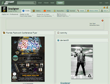 Tablet Screenshot of grazigner.deviantart.com