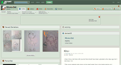 Desktop Screenshot of kiruru-dot.deviantart.com