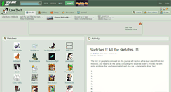 Desktop Screenshot of love2bd1.deviantart.com