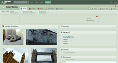 Desktop Screenshot of crazytammy.deviantart.com