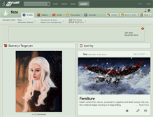 Tablet Screenshot of feze.deviantart.com