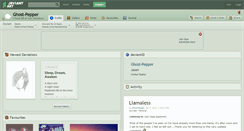 Desktop Screenshot of ghost-pepper.deviantart.com