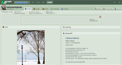 Desktop Screenshot of hollymariephoto.deviantart.com
