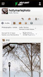 Mobile Screenshot of hollymariephoto.deviantart.com