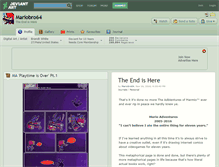 Tablet Screenshot of mariobro64.deviantart.com