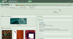Desktop Screenshot of ewoketty.deviantart.com