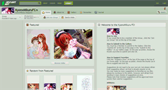 Desktop Screenshot of kyonxmikurufc.deviantart.com