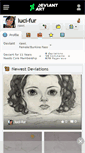 Mobile Screenshot of luci-fur.deviantart.com