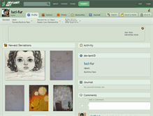 Tablet Screenshot of luci-fur.deviantart.com