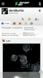 Mobile Screenshot of davidkurtiz.deviantart.com