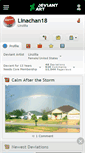 Mobile Screenshot of linachan18.deviantart.com
