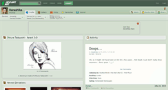 Desktop Screenshot of hanashika.deviantart.com