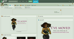 Desktop Screenshot of aniua.deviantart.com