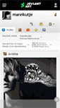 Mobile Screenshot of mareikutje.deviantart.com