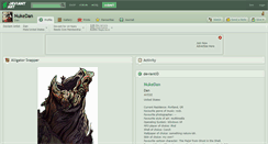 Desktop Screenshot of nukedan.deviantart.com