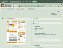 Tablet Screenshot of drammen.deviantart.com