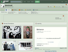 Tablet Screenshot of ebeninnali.deviantart.com