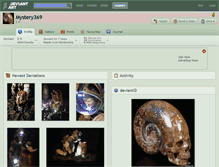 Tablet Screenshot of mystery369.deviantart.com