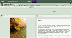 Desktop Screenshot of missionverdana.deviantart.com