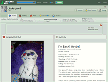 Tablet Screenshot of cinderpaw1.deviantart.com