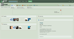 Desktop Screenshot of ilangai.deviantart.com