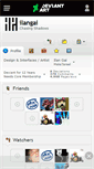 Mobile Screenshot of ilangai.deviantart.com