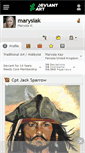 Mobile Screenshot of marysiak.deviantart.com