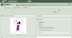 Desktop Screenshot of cyborg664.deviantart.com