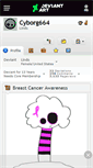 Mobile Screenshot of cyborg664.deviantart.com