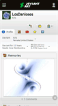 Mobile Screenshot of losdanloses.deviantart.com