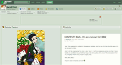 Desktop Screenshot of banditying.deviantart.com