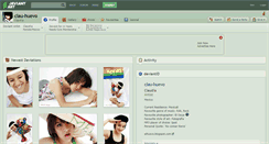 Desktop Screenshot of clau-huevo.deviantart.com