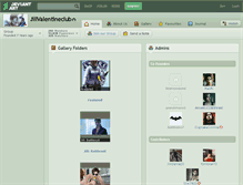 Tablet Screenshot of jillvalentineclub.deviantart.com