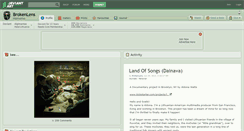 Desktop Screenshot of brokenlens.deviantart.com
