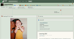 Desktop Screenshot of cassandrastock.deviantart.com