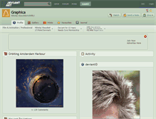 Tablet Screenshot of graphica.deviantart.com