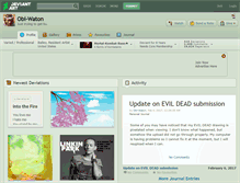 Tablet Screenshot of obi-waton.deviantart.com