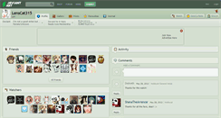 Desktop Screenshot of lenscat315.deviantart.com