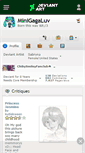 Mobile Screenshot of minigagaluv.deviantart.com