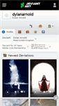 Mobile Screenshot of dylanarnold.deviantart.com