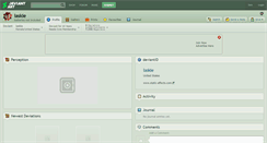 Desktop Screenshot of laskie.deviantart.com